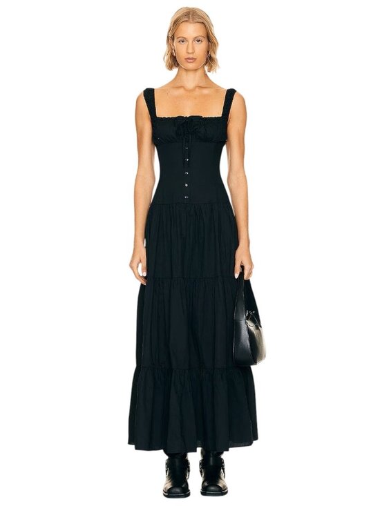 Lioness Dresses & Skirts - LIONESS Heart Shaped Maxi in Onyx Black New Womens Long Gown Dress
